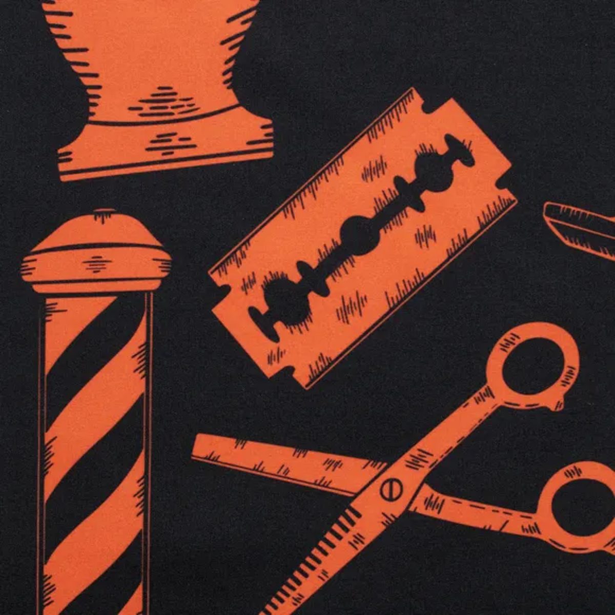 Tela antifluido barbería, barber shop por metro y por rollo, telas Bogotá, telas Medellín, telas Cali, telas Colombia, telas alquería, Textti