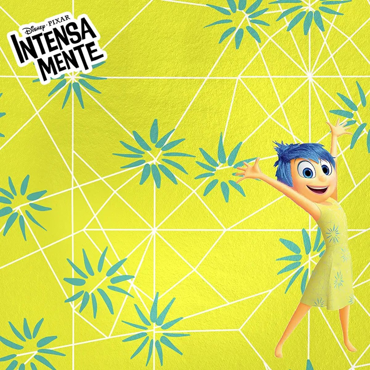 Tela Disfraz Alegría de Intensamente