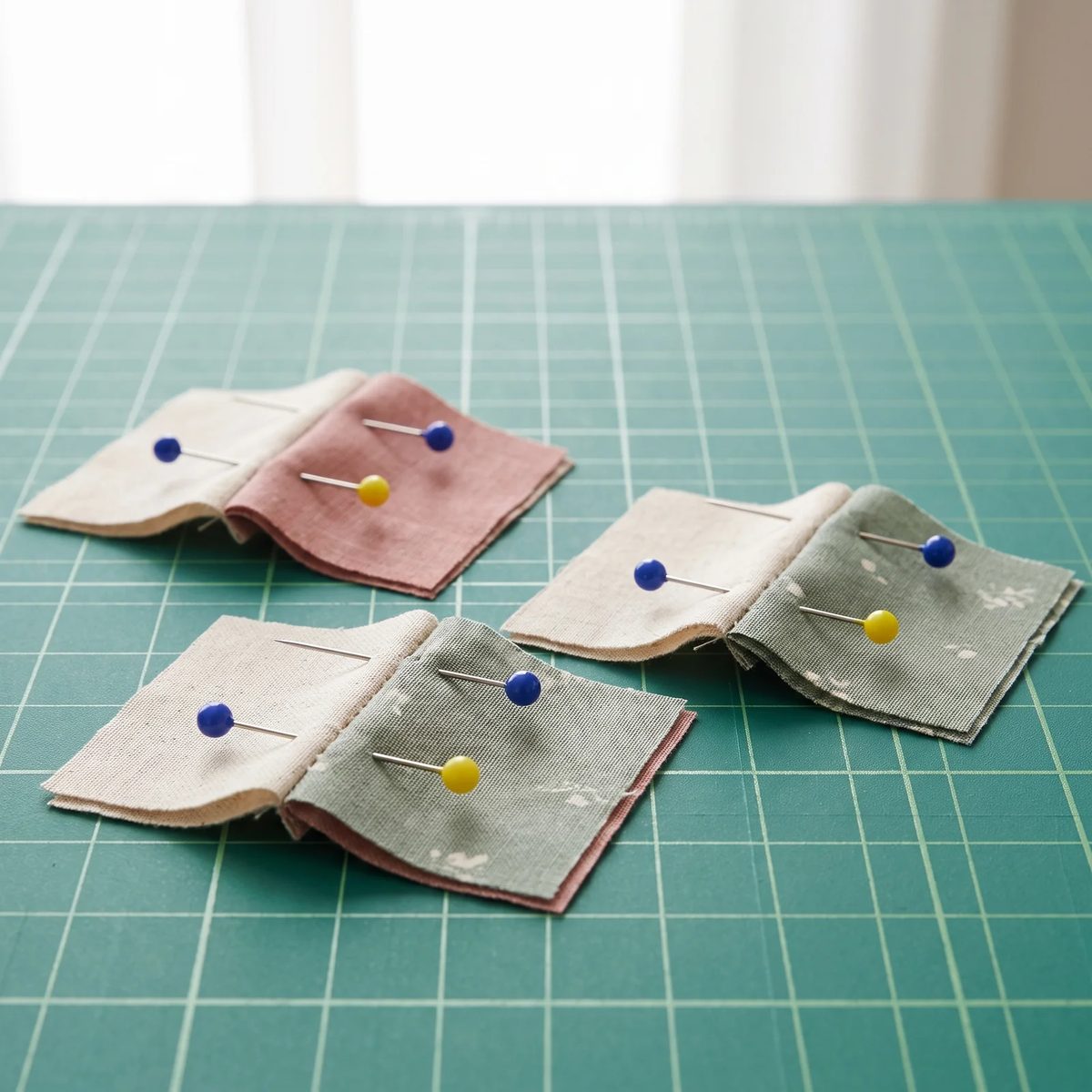 Alfileres de Patchwork Clover, 100 unidades