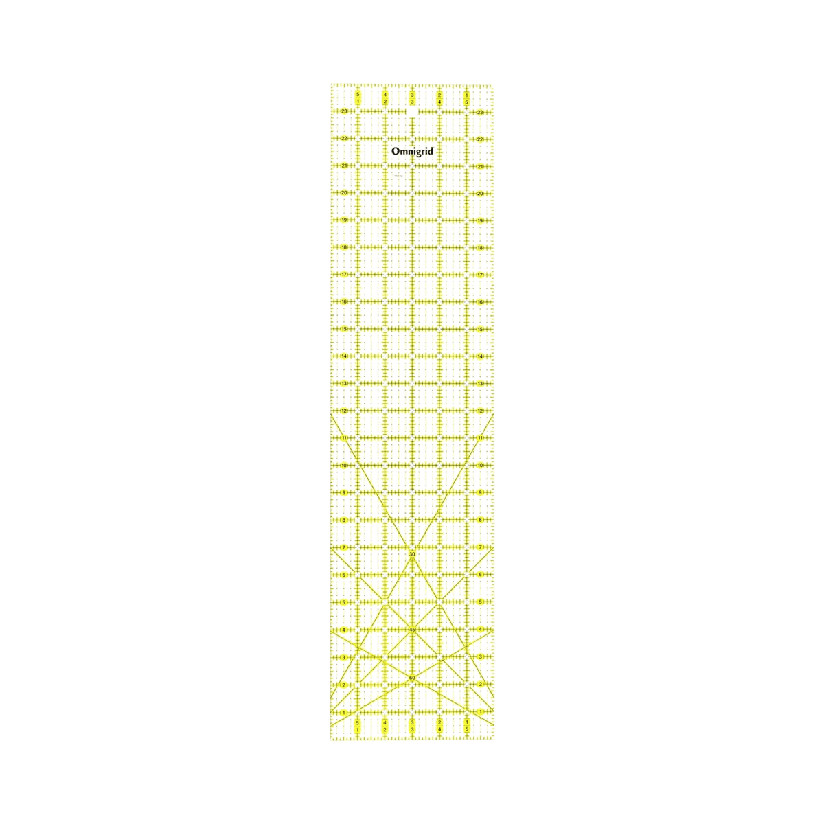 Regla de Corte Omnigrid de 6 × 24 pulgadas