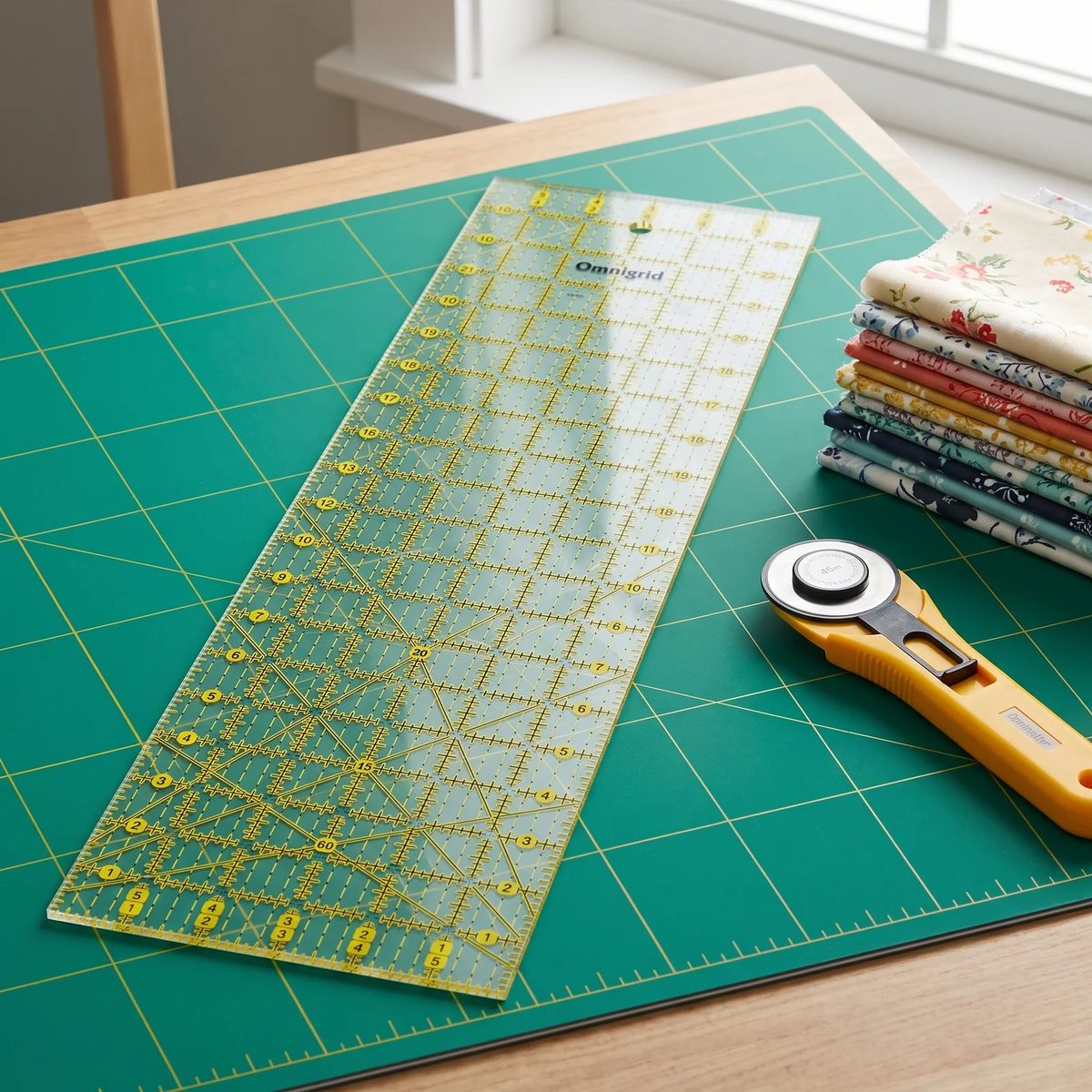 Regla de Corte Omnigrid de 6 × 24 pulgadas