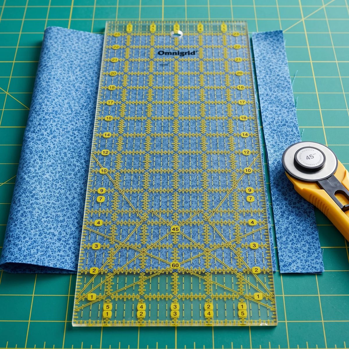 Regla de Corte Omnigrid de 6 × 24 pulgadas