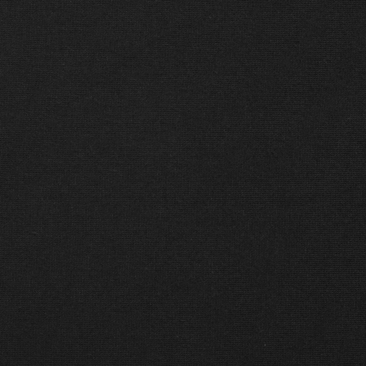 Tela Algodón Perchado Imperial color Negro extendida mostrando el punto liso, Textti
