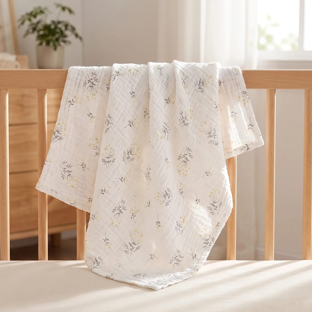 Muselina de Algodón Estampada