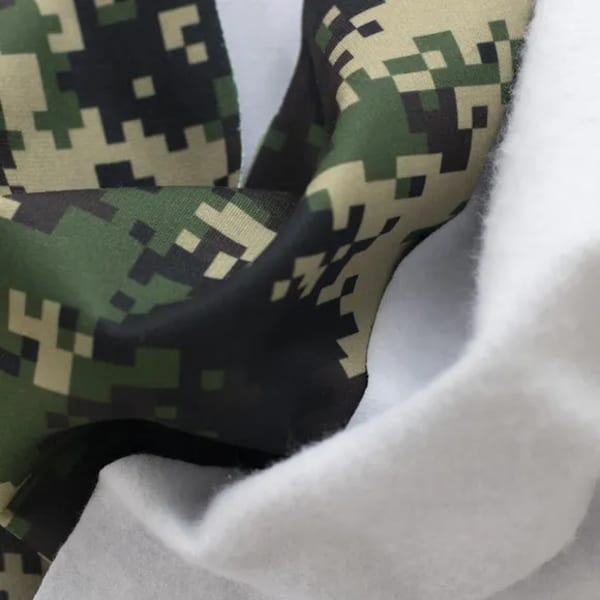 Algodón Perchado Camuflado