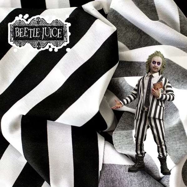 Tela Disfraz Beetlejuice