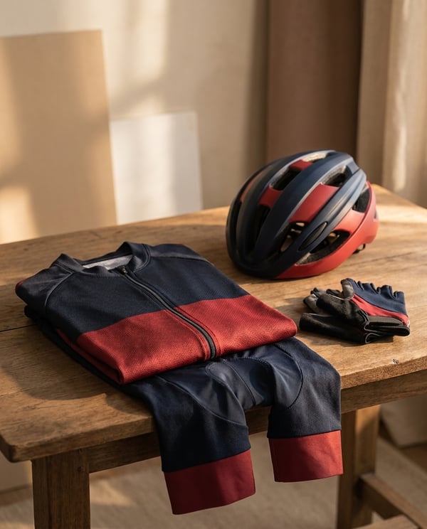 Telas para uniformes de ciclismo
