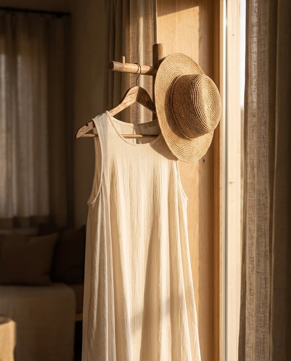 Telas para vestidos de playa