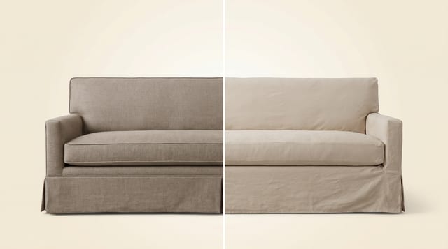 Tela para forrar muebles vs fundas prefabricadas en Colombia — Comparativa total