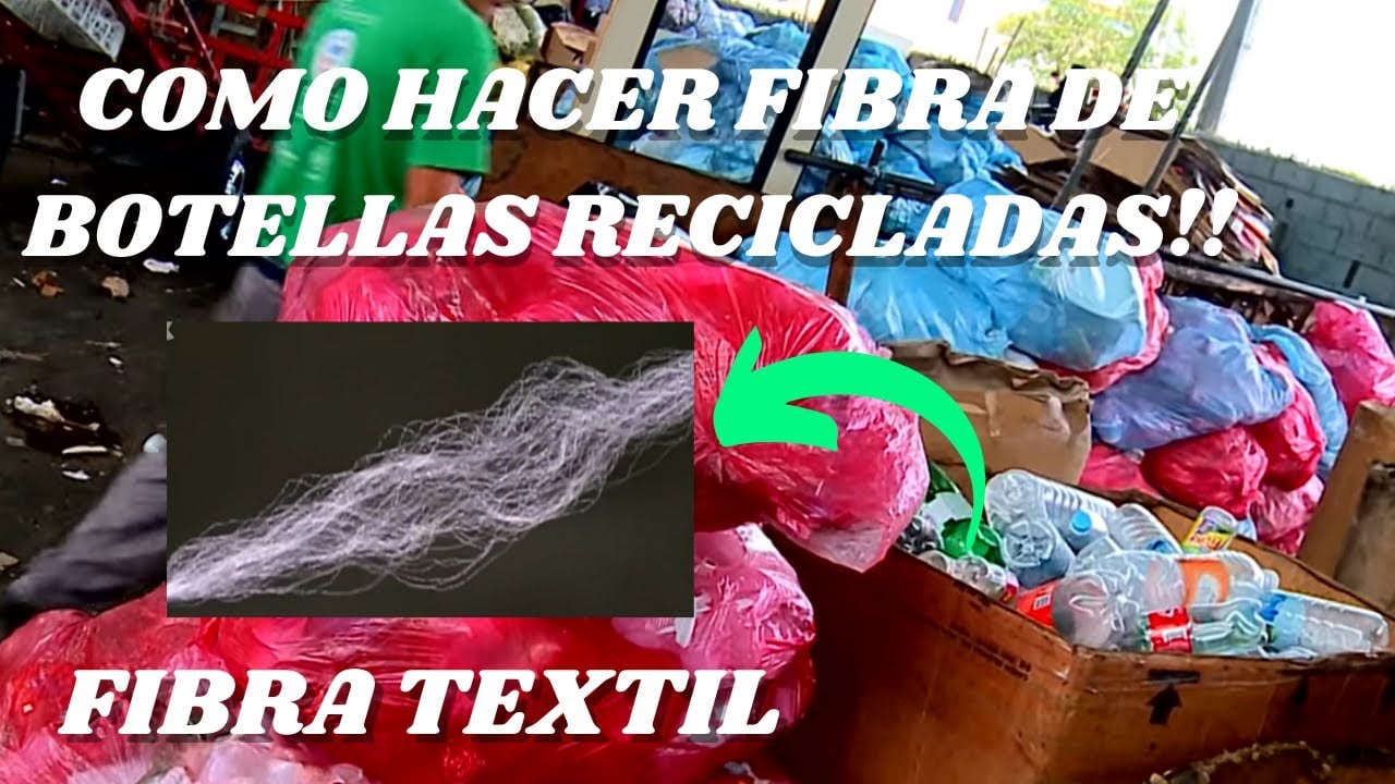 Extrusora para hacer FIBRAS de PET textiles/ como se hace fibra de poliester