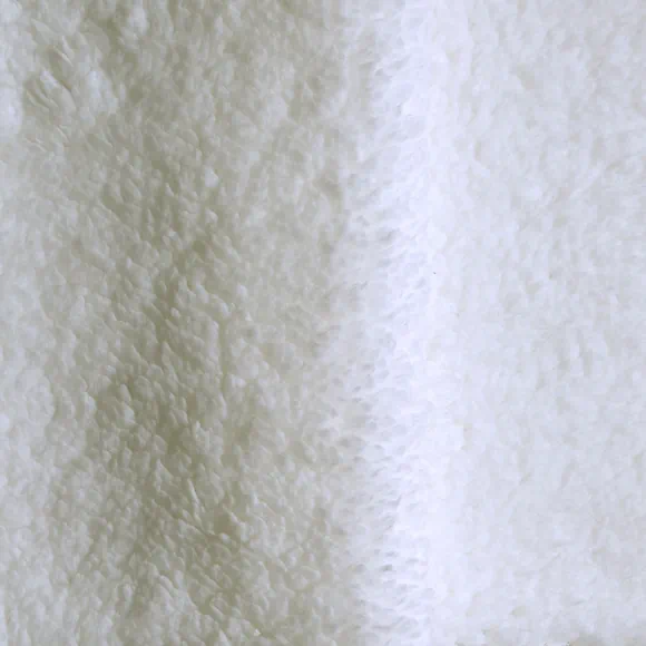 Tela De Borreguito Crudo - 1 Metro X 150 Cm - 67% Acrílico, 33% Poliamida - Para Disfraces, Manualidades Y Decoración