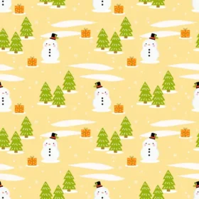 Tela Patrón Navideño Para Sublimar 276 de Textti