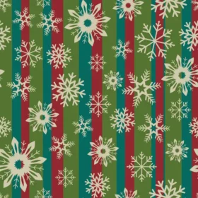 Tela Patrón Navideño Para Sublimar 161 por metro y por mayor
