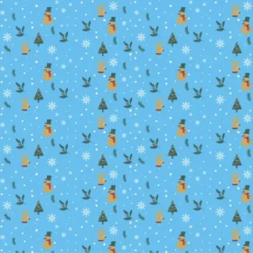 Tela Patrón Navideño Para Sublimar 278 de Textti