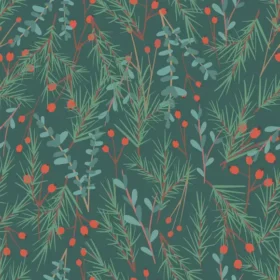 Tela Patrón Navideño Para Sublimar 182 de Textti
