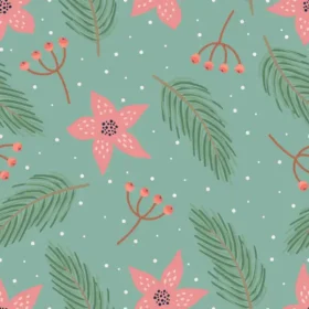 Tela Patrón Navideño Para Sublimar 179 de Textti