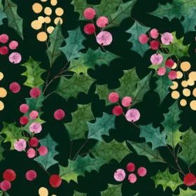 Tela Patrón Navideño Para Sublimar 346 de Textti