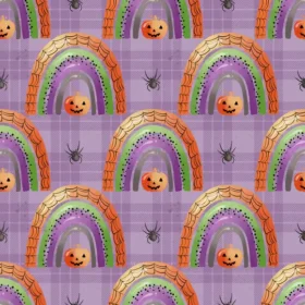 Tela Patrón De Halloween Para Sublimar 257 de Textti