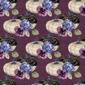 Tela Patrón De Halloween Para Sublimar 236 de Textti