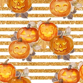 Tela Patrón De Halloween Para Sublimar 99 de Textti