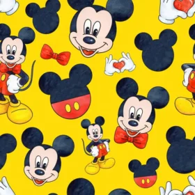 Tela Patrones de Mickey Mouse para sublimar 8 de Textti