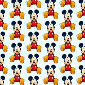 Tela Patrones de Mickey Mouse para sublimar 16 de Textti