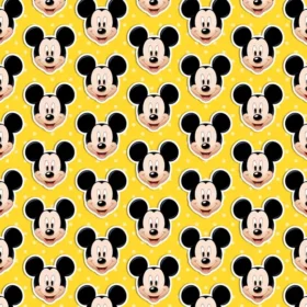 Tela Patrones de Mickey Mouse para sublimar 19 de Textti