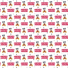 Tela Patrones de Mickey Mouse para sublimar 36 de Textti