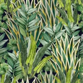 Tela Patrones tropicales para sublimar 4 de Textti